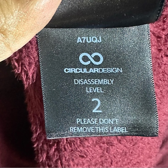 The North Face in burglary Teddy Jacket Plush Fleece Stand-Up Collar women’s - Picture 6 of 9